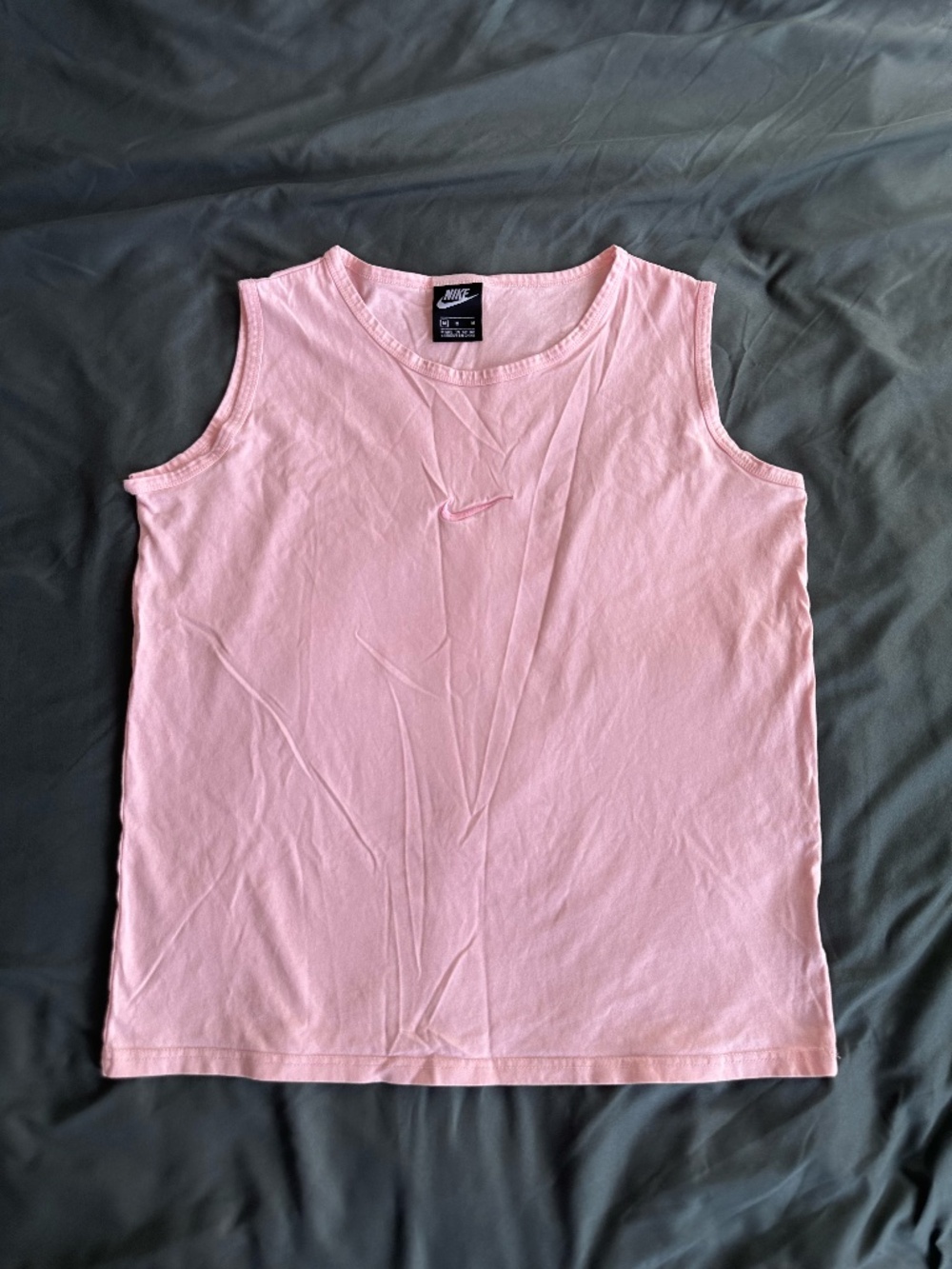 Pink Nike sleeveless tank top, size S/M